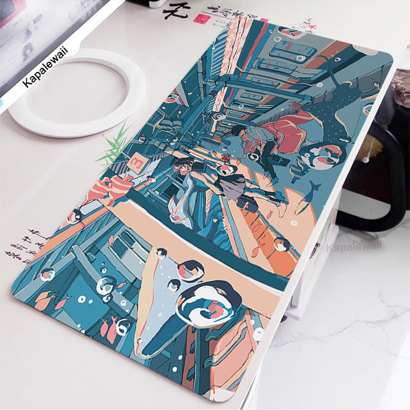 Underwater Life Extra Long Mouse Pad - Various Art Styles