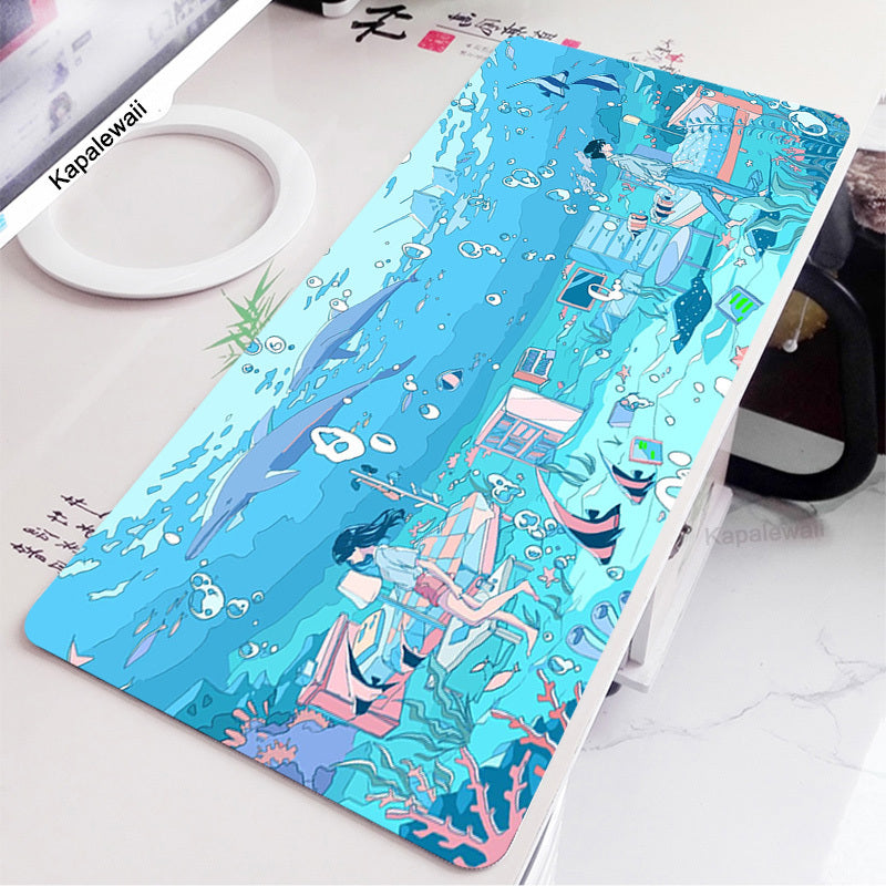 Underwater Life Extra Long Mouse Pad - Various Art Styles
