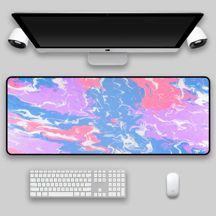 Abstract Extra Long Mouse Pad