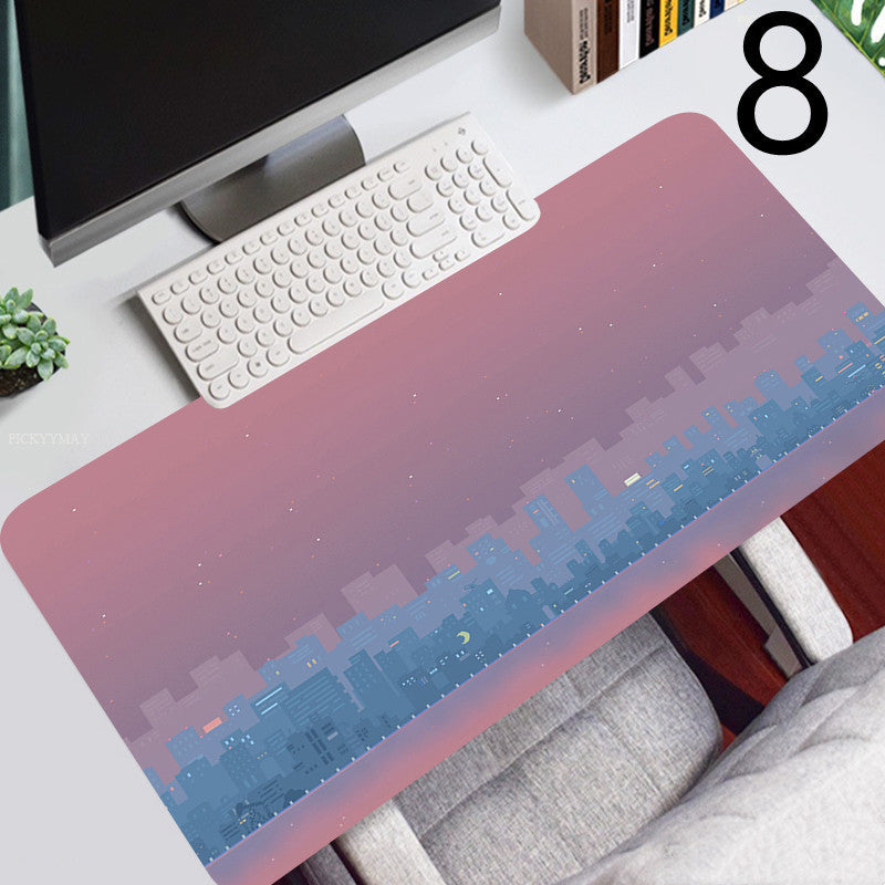 Pixel Extra Long Mouse Pad - Various Art Styles and Designs