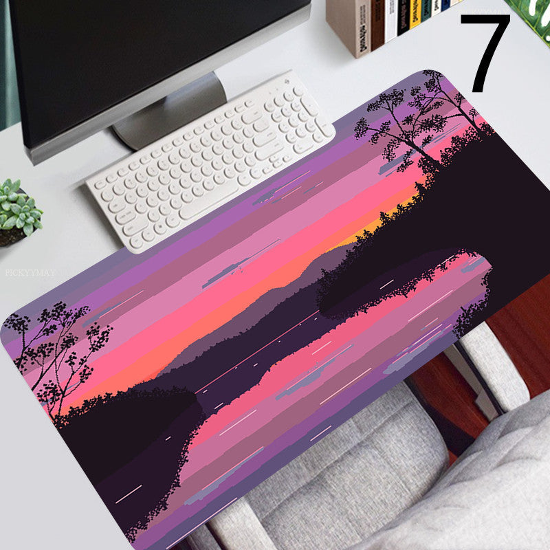 Pixel Extra Long Mouse Pad - Various Art Styles and Designs