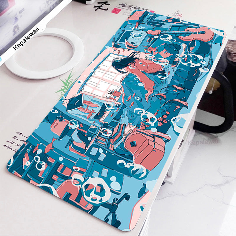 Underwater Life Extra Long Mouse Pad - Various Art Styles