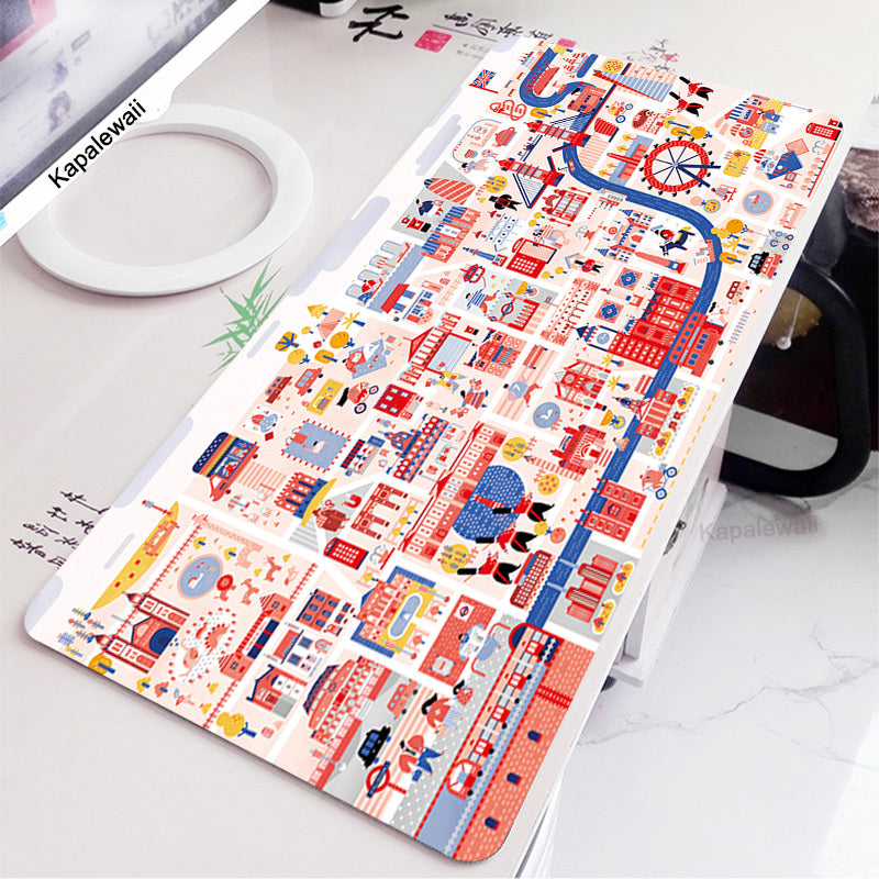 Underwater Life Extra Long Mouse Pad - Various Art Styles
