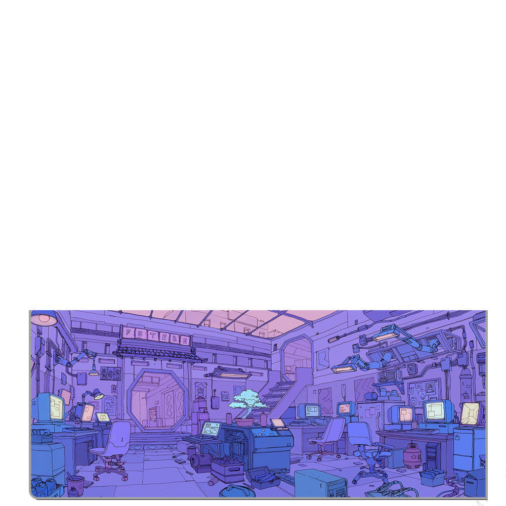 Japanese Style Extra Long Mouse Pad - Various Art Options