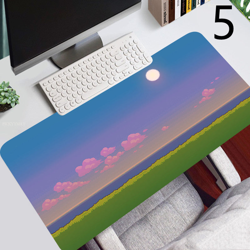 Pixel Extra Long Mouse Pad - Various Art Styles and Designs