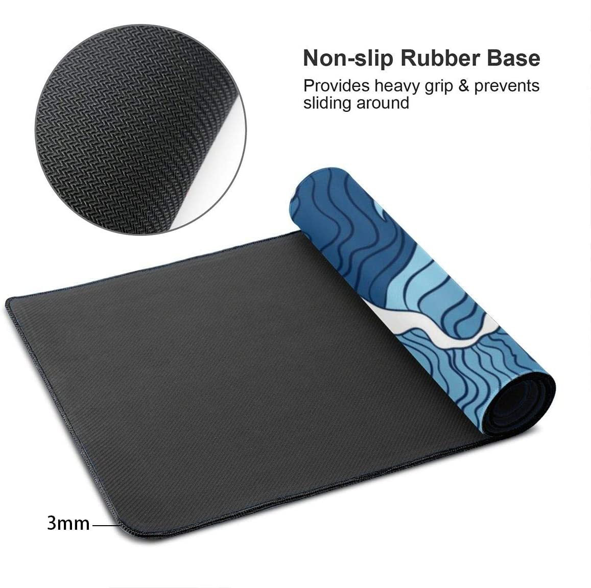 Ocean Extra Long Mouse Pad