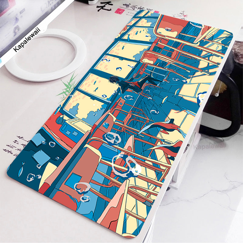 Underwater Life Extra Long Mouse Pad - Various Art Styles