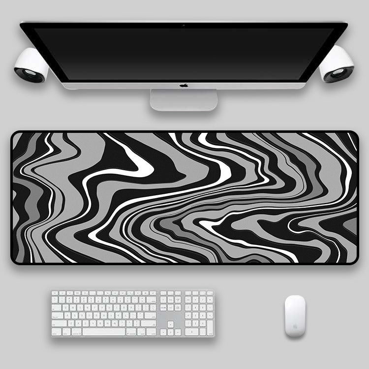 Abstract Extra Long Mouse Pad
