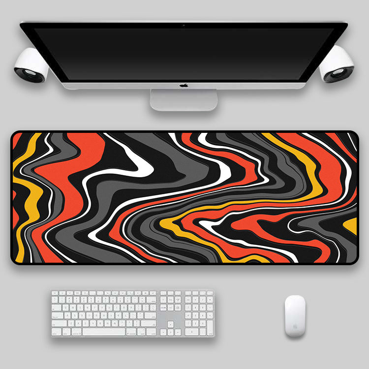 Abstract Extra Long Mouse Pad