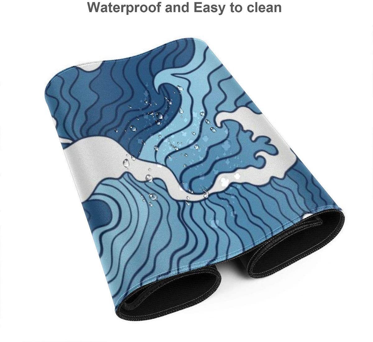 Ocean Extra Long Mouse Pad