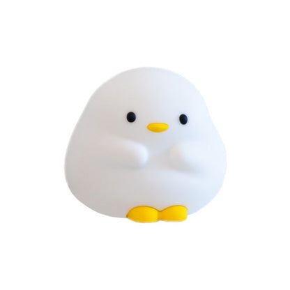 Cute Duck LED Night Lamp USB Rechargeable Touch Sensor