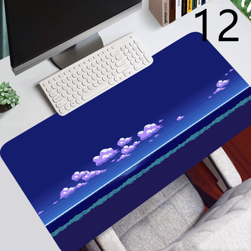 Pixel Extra Long Mouse Pad - Various Art Styles and Designs