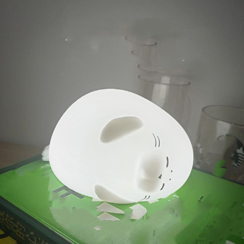 Cute Seal Night Light Silicone