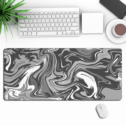 Anti-Slip Abstract Liquid Gaming Extra Long Mouse Pad