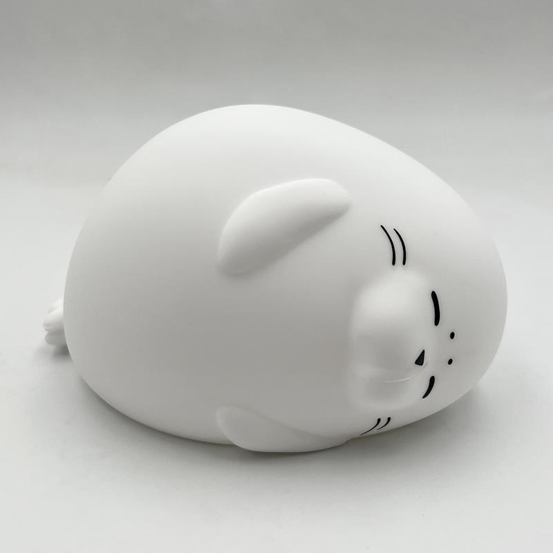 Cute Seal Night Light Silicone