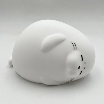 Cute Seal Night Light Silicone