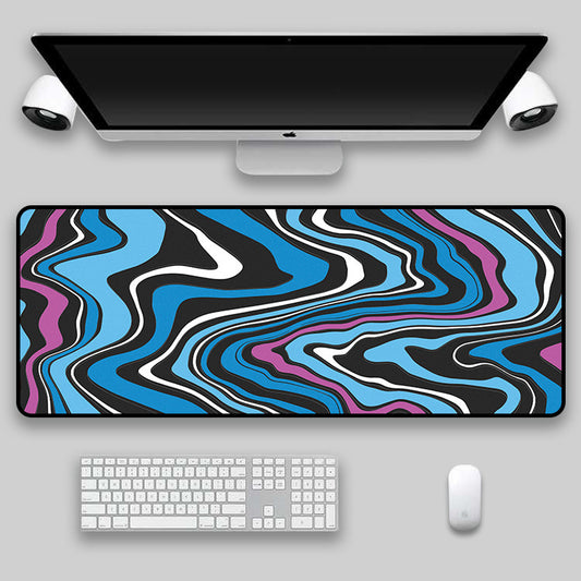 Abstract Extra Long Mouse Pad